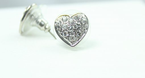 Diamond Heart Earrings - Image 9