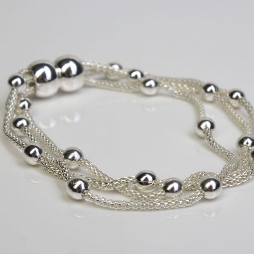 Silver Mesh Bracelet
