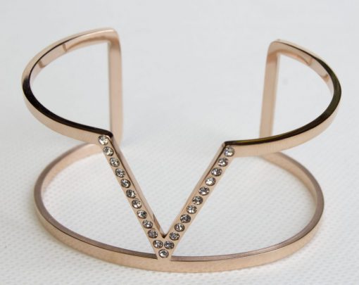 Rose Gold Open Cuff Bracelet
