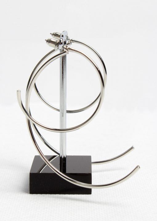 Large hoop earings