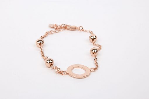 Rose Gold Ball Bracelet