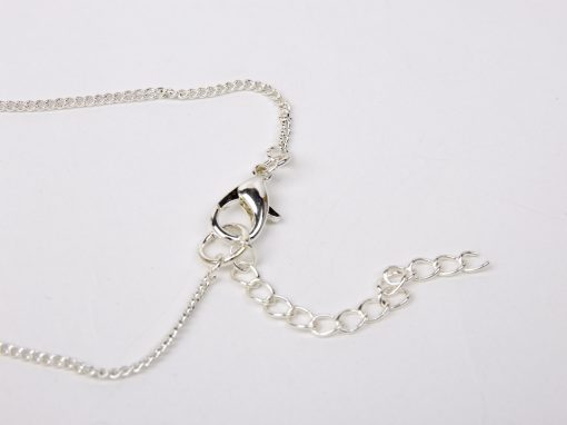 Silver ball necklace - Image 4
