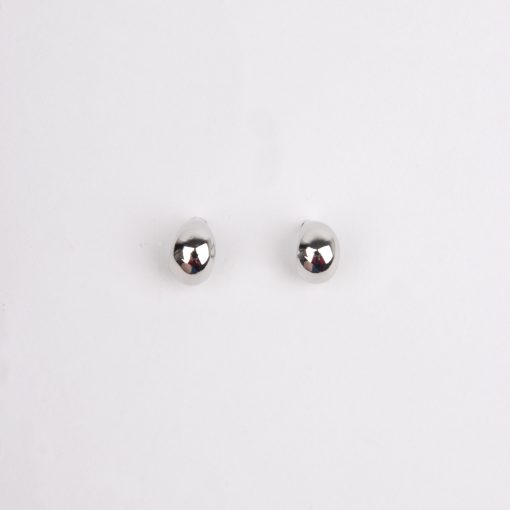 Quarter Silver Hoop Earrings