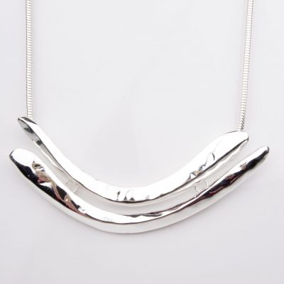 Double Bar Collar Necklace