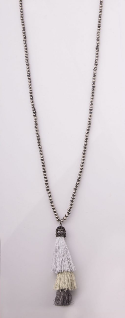 Tassel Pendant Necklace - Image 2