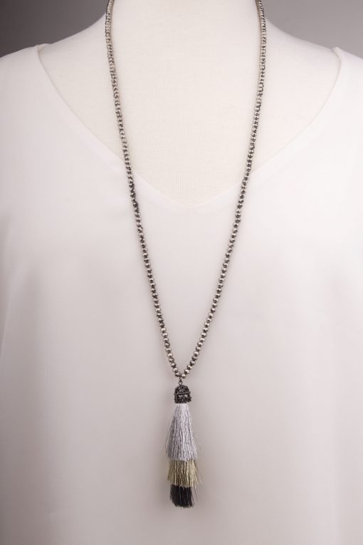 Tassel Pendant Necklace - Image 3
