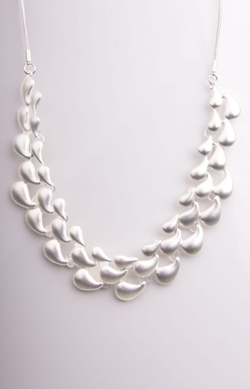 Silver Teardrop Necklace