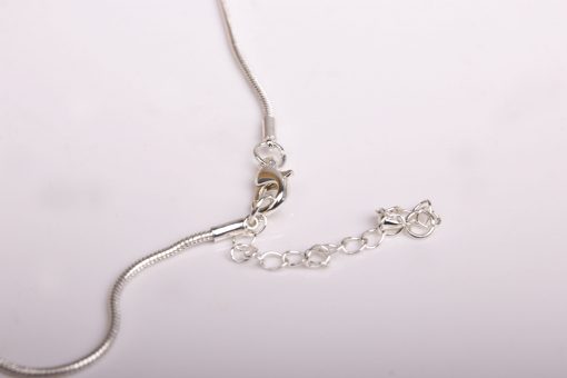 Silver Teardrop Necklace - Image 3