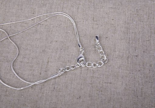 Silver Ball Necklace - Image 4