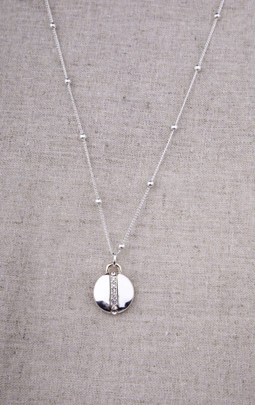 Circular Diamond Necklace