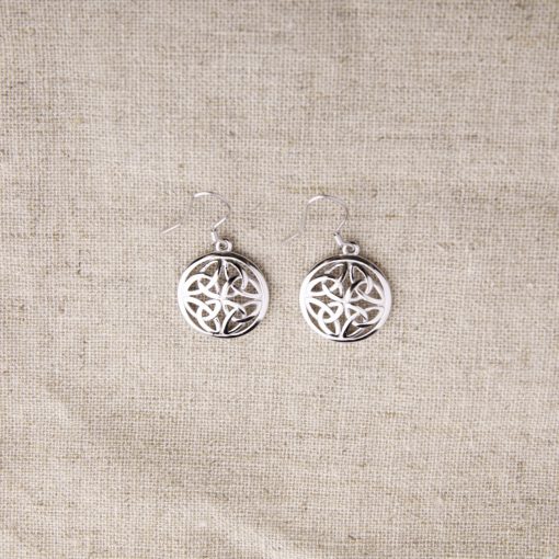 Silver Celtic Earrings