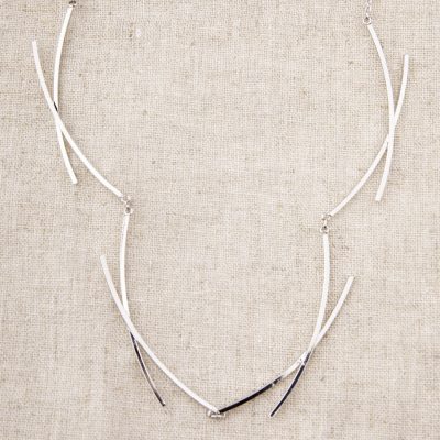 Silver Short Necklace