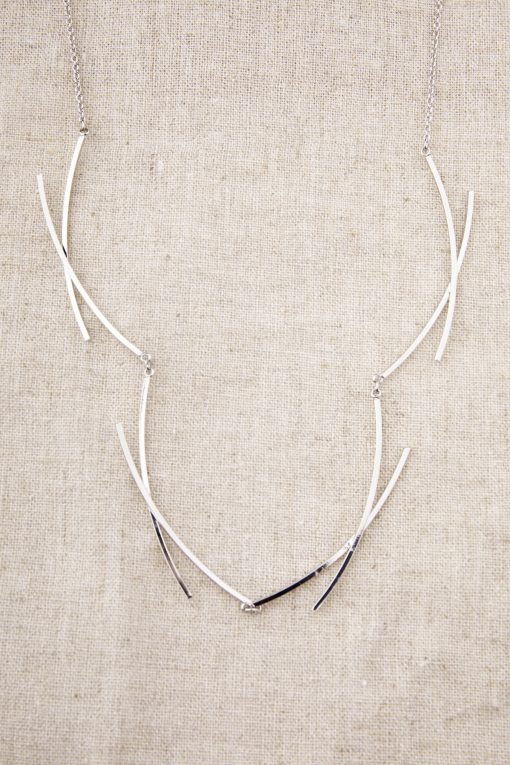 Silver Short Necklace