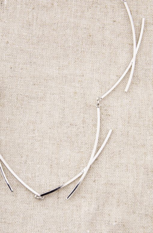Silver Short Necklace - Image 2