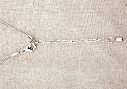 Double Layered Multi Disc Necklace - Image 3