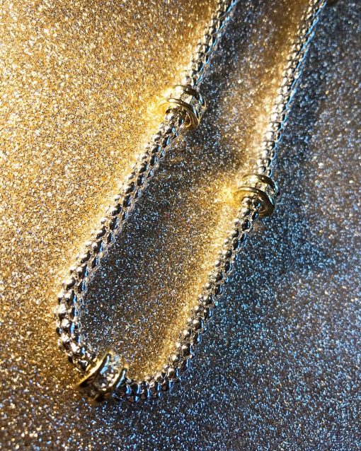 Silver and Gold Necklace