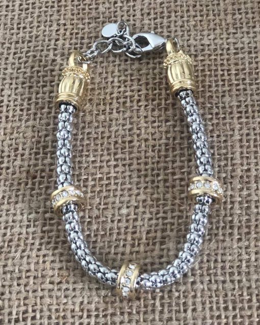 Silver and Gold Necklace - Image 8