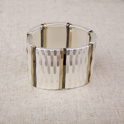 Silver and Gold Bracelet