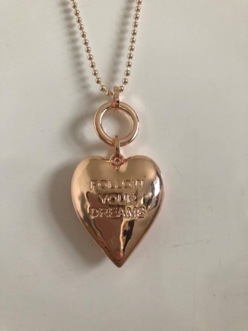 Follow Your Dreams Gold Necklace
