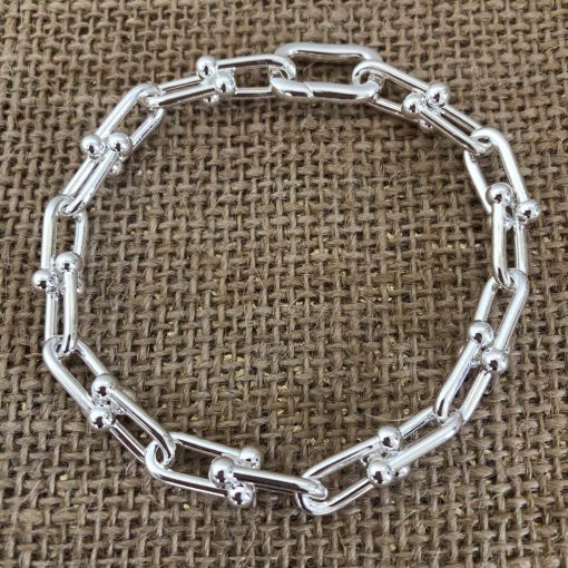 Silver Link Chain Bracelet