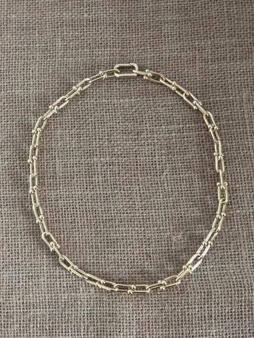 Gold Link Chain Necklace