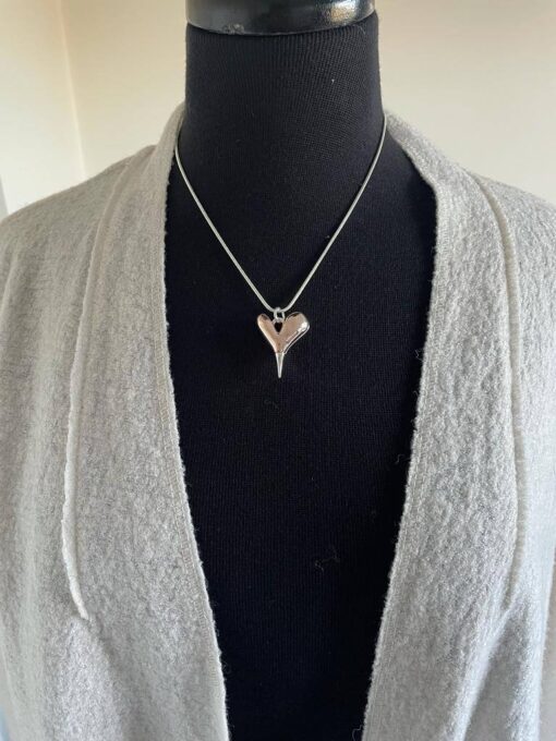 Reversible Heart Necklace - Image 5
