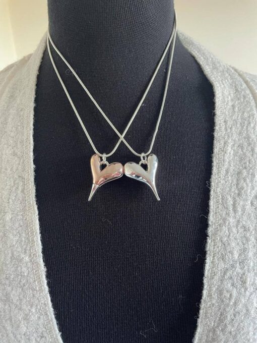 Reversible Heart Necklace - Image 2