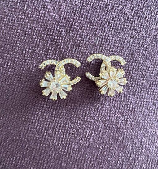 C Flowers Earrings