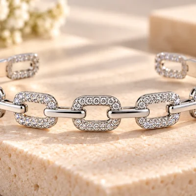 Crystal Link Bracelet