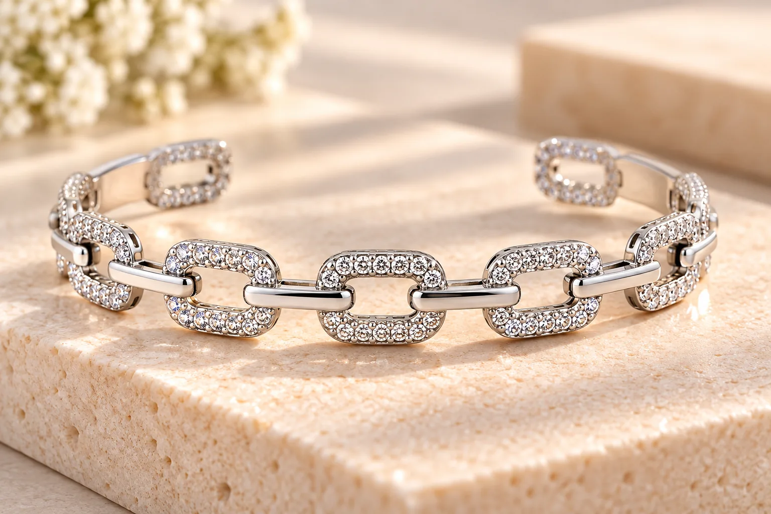 Crystal Link Bracelet
