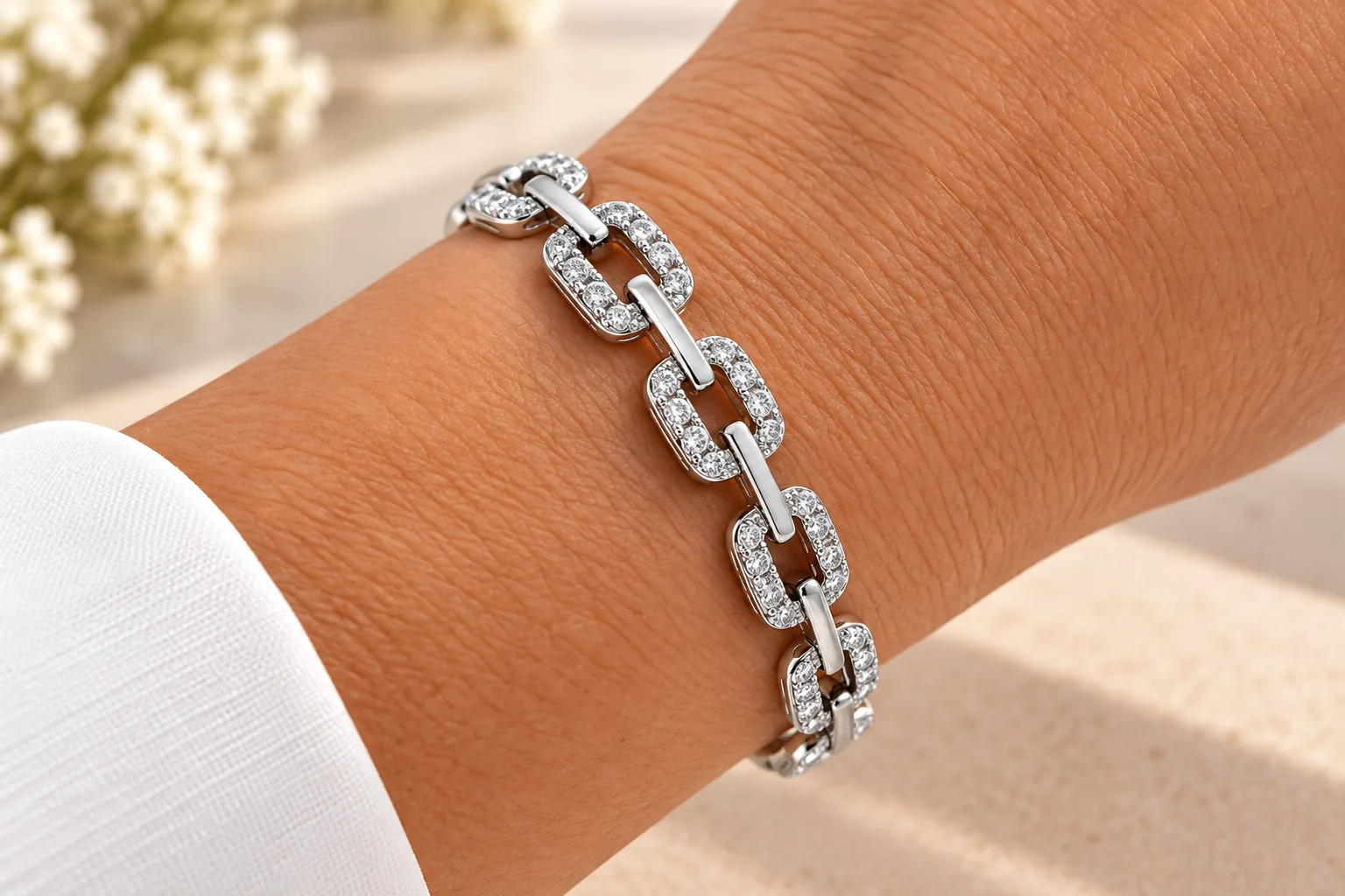 Crystal Link Bracelet - Image 2